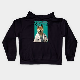 Trust Me I'm A Dogtor Kids Hoodie